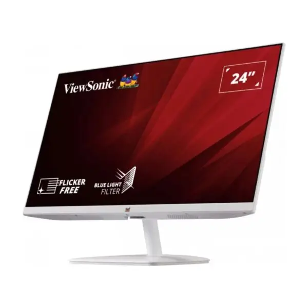 מסך 24 לבן אינץ מותג VIEW SONIC